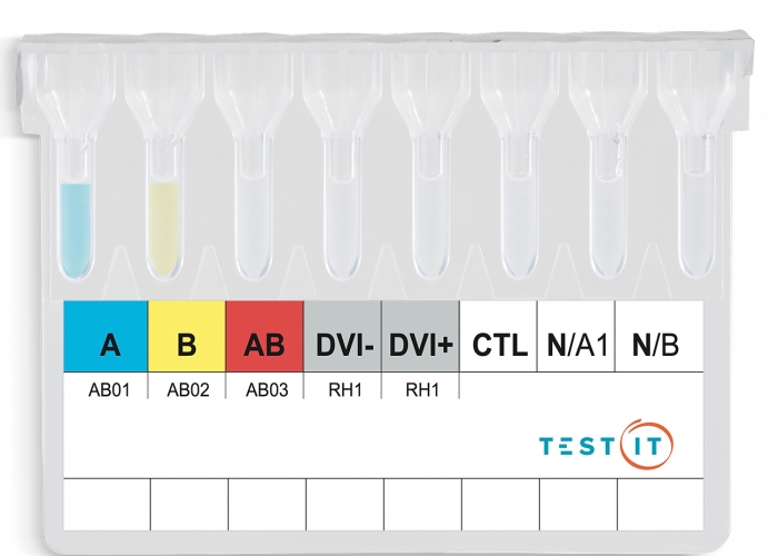 TEST IT Gel ABO 2D and Reverse