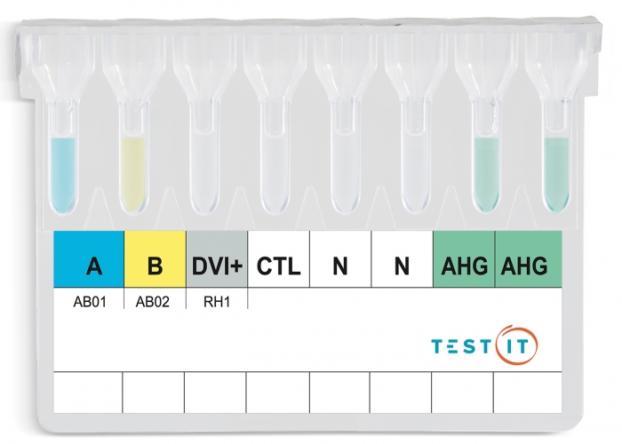 TEST IT Gel Cross Match