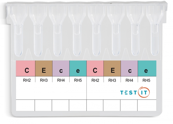 TEST IT Gel Rh Phenotype