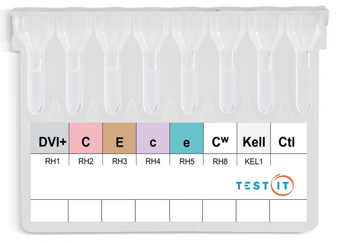 TEST IT Gel Rh Phenotype + Kell