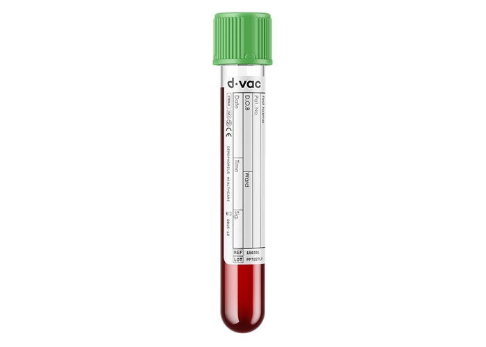 LH G LITHIUM HEPARIN AND GEL